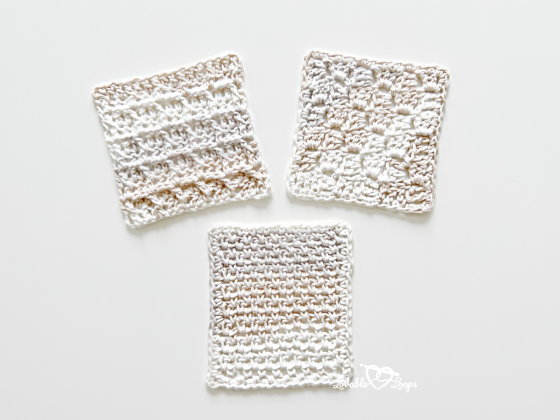3 Styles Crochet Coasters For Beginners 3 Styles Crochet Coasters For Beginners