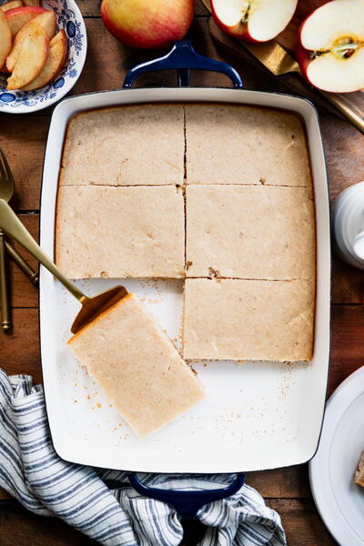The Easiest Baked Apple Pancake Squares The Easiest Baked Apple Pancake Squares