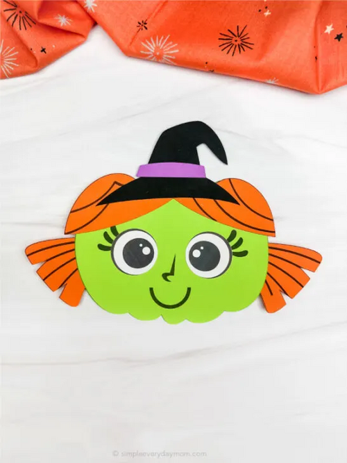 Witch Pumpkin Craft Witch Pumpkin Craft