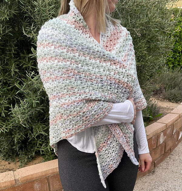 Field Of Puffs Crochet Shawl Field Of Puffs Crochet Shawl