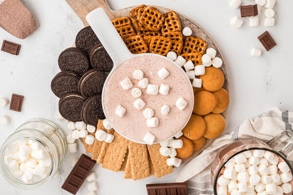 Hot Cocoa Dip Hot Cocoa Dip