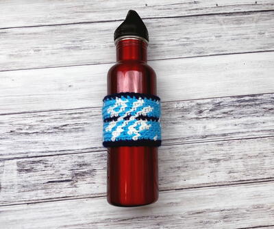 Fair Isle Crochet Mug Cozy