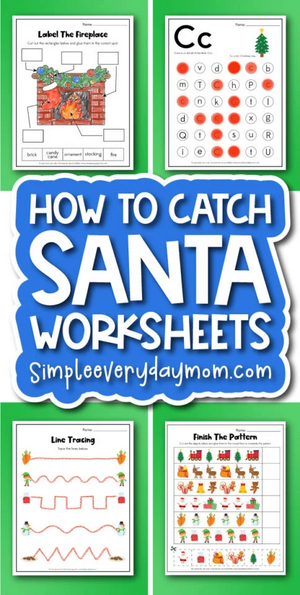 How To Catch Santa Worksheets How To Catch Santa Worksheets