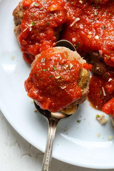 Keto Turkey Meatballs Keto Turkey Meatballs