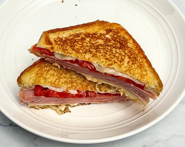 Grilled Ham And Cheese Sandwich