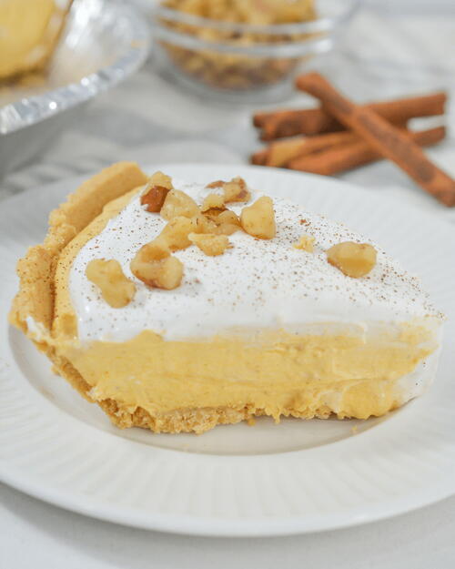 No Bake Pumpkin Pie Cheesecake No Bake Pumpkin Pie Cheesecake