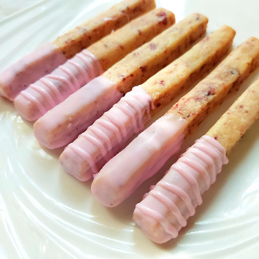 White Chocolate Cranberry Cookie Sticks - Egg Free White Chocolate Cranberry Cookie Sticks - Egg Free