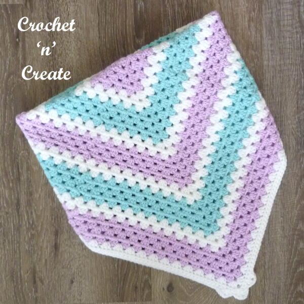 Large Granny Square Blanket Large Granny Square Blanket