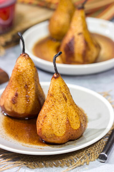 Honey Roasted Pears Honey Roasted Pears
