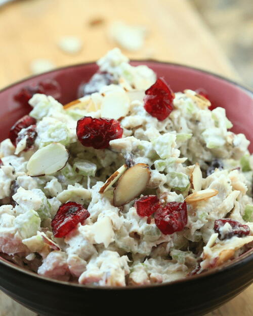 Cranberry Turkey Salad Cranberry Turkey Salad