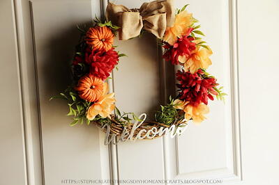 Create With Me: Autumn Grapevine Wreath