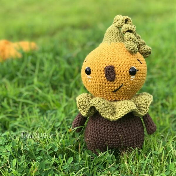 Easy Crochet Pumpkin Pattern Free - No Sew Pumpkin Doll Amigurumi Easy Crochet Pumpkin Pattern Free - No Sew Pumpkin Doll Amigurumi