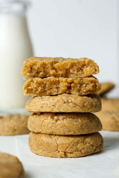 3 Ingredient Peanut Butter Cookies 3 Ingredient Peanut Butter Cookies