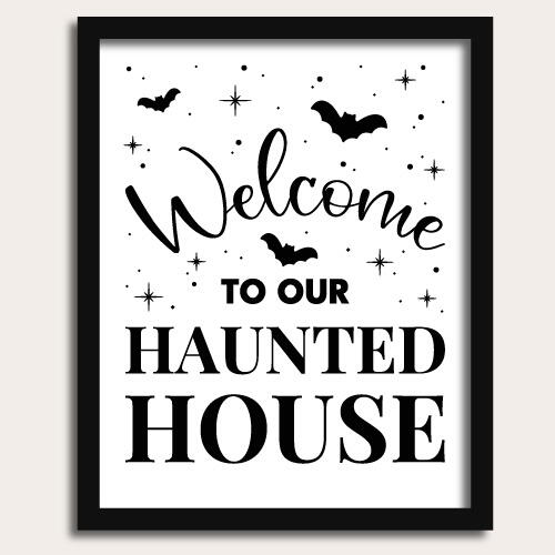 Printable Halloween Wall Art Printable Halloween Wall Art