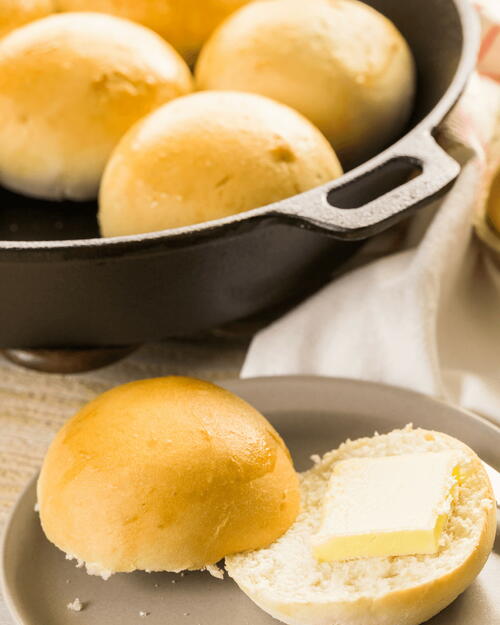 No Knead Easy Dinner Rolls No Knead Easy Dinner Rolls