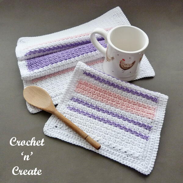 Tea Towel And Dishcloth Tea Towel And Dishcloth