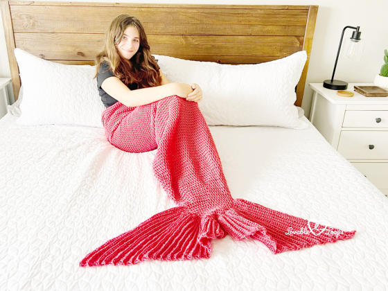 Mermaid Tail Blanket