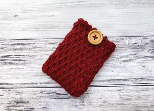 Easy Knit Gift Card Holder Easy Knit Gift Card Holder