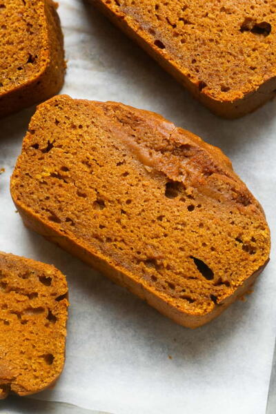 Healthy Pumpkin Bread