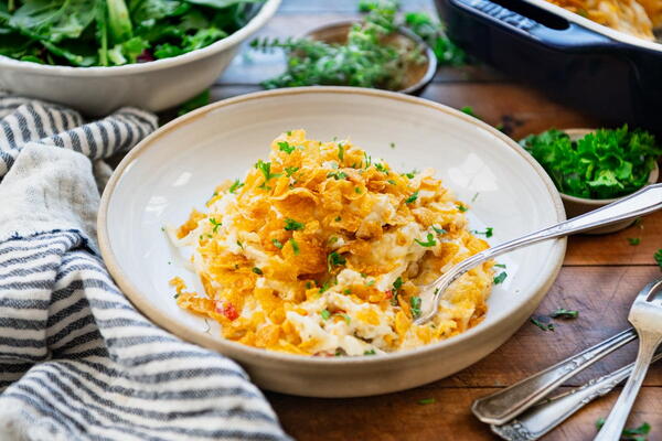 Dump-and-bake Chicken Potato Casserole Dump-and-bake Chicken Potato Casserole