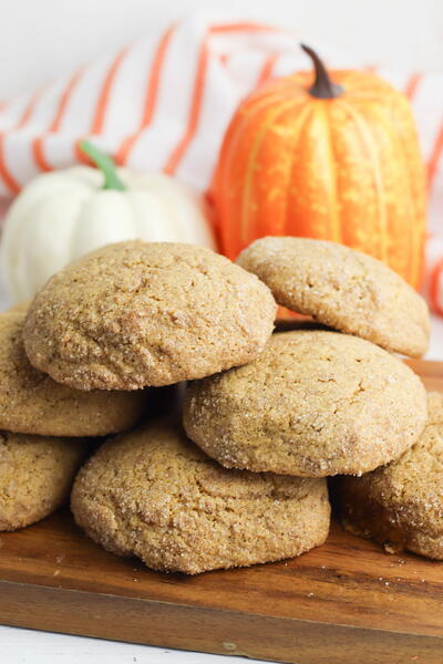 Pumpkin Spice Sugar Cookies