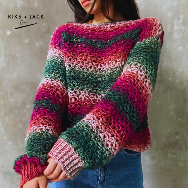 The Nusa Mesh Net Crochet Sweater V20 The Nusa Mesh Net Crochet Sweater V2.0