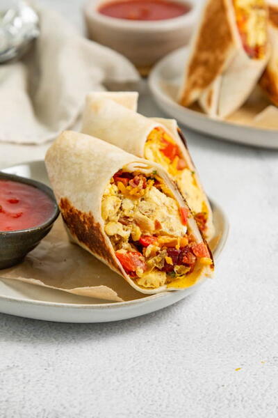 Healthy Breakfast Burritos Healthy Breakfast Burritos