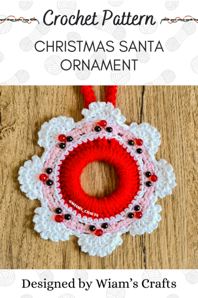 Christmas Santa Ornament Christmas Santa Ornament