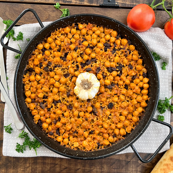 Spain´s Best-kept Rice Recipe | Baked Rice With Chickpeas & Raisins