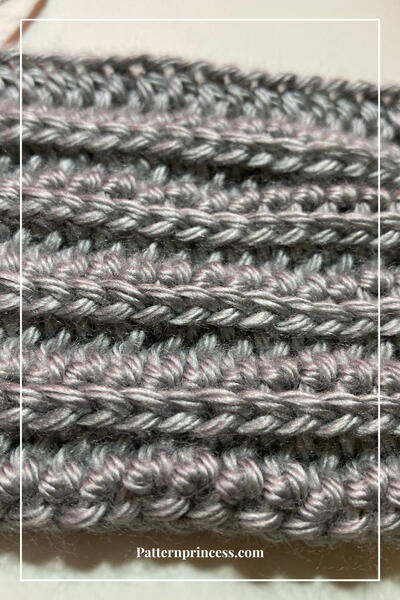 Easy Half Double Crochet Ribbing Stitch Tutorial Easy Half Double Crochet Ribbing Stitch Tutorial