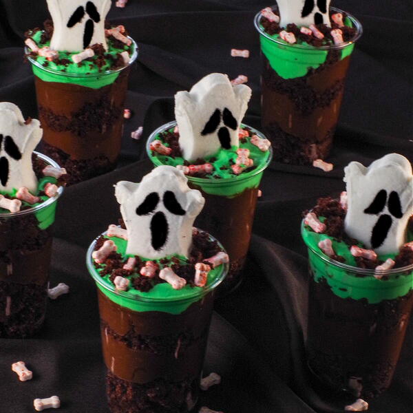 Boo Halloween Dessert Cups Boo! Halloween Dessert Cups