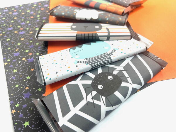 Free Printable Halloween Candy Bar Wrappers Free Printable Halloween Candy Bar Wrappers