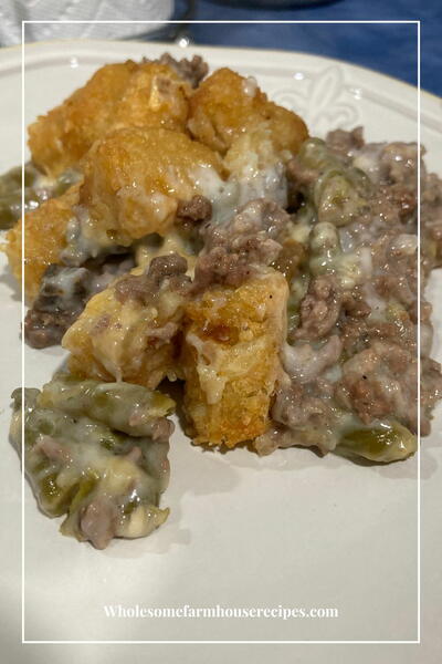 Best Green Bean Tater Tot Casserole With Ground Beef Best Green Bean Tater Tot Casserole With Ground Beef