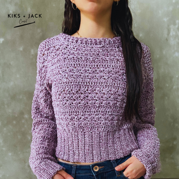 The Classic Cropped Crochet Sweater The Classic Cropped Crochet Sweater