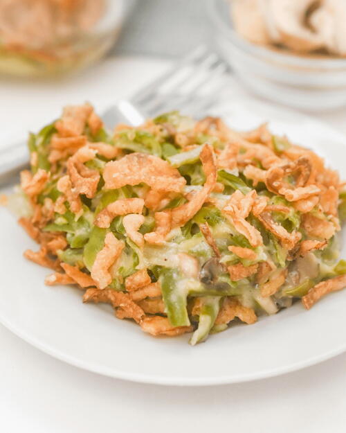 Green Bean Casserole Without Mushroom Soup Green Bean Casserole Without Mushroom Soup