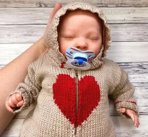 Valentine Baby Cardigan Valentine Baby Cardigan
