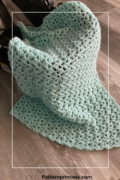 Easy Drunken Granny Crochet Baby Blanket Free Pattern Easy Drunken Granny Crochet Baby Blanket Free Pattern