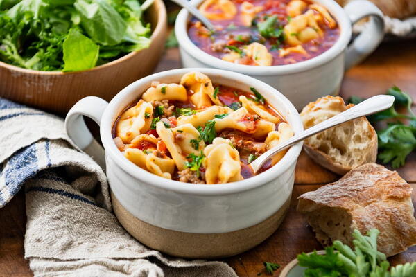 Italian Sausage Tortellini Soup Italian Sausage Tortellini Soup