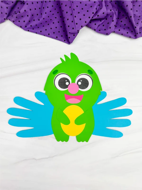 Monster Handprint Craft Monster Handprint Craft