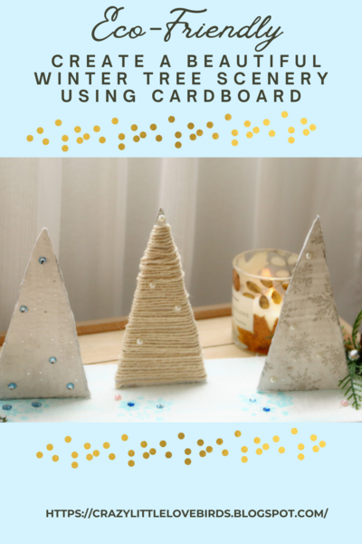 Eco-friendly Craft Create A Beautiful Winter Tree Scenery Using Cardboard Eco-friendly Craft: Create A Beautiful Winter Tree Scenery Using Cardboard