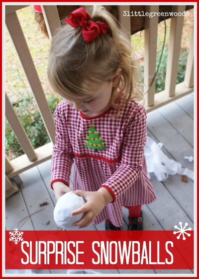 Diy Christmas Gifts For Kids Surprise Snowballs Diy Christmas Gifts For Kids ~ Surprise Snowballs