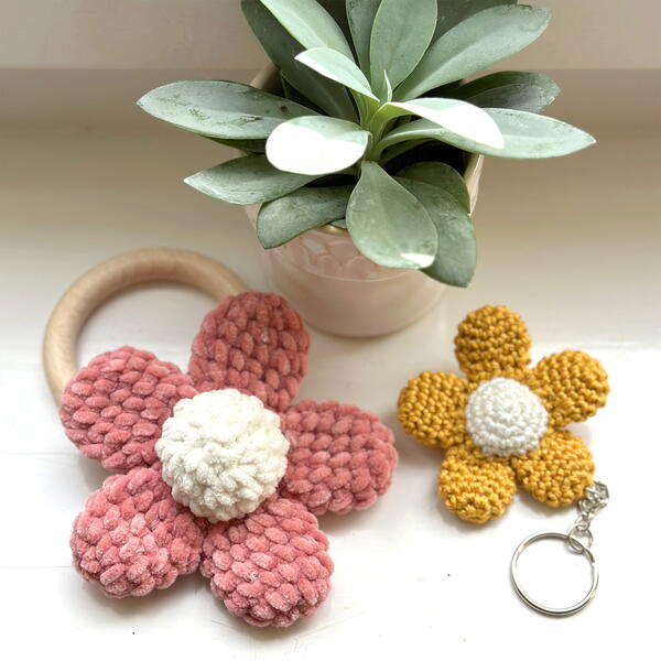 Free Flower Crochet Pattern Free Flower Crochet Pattern