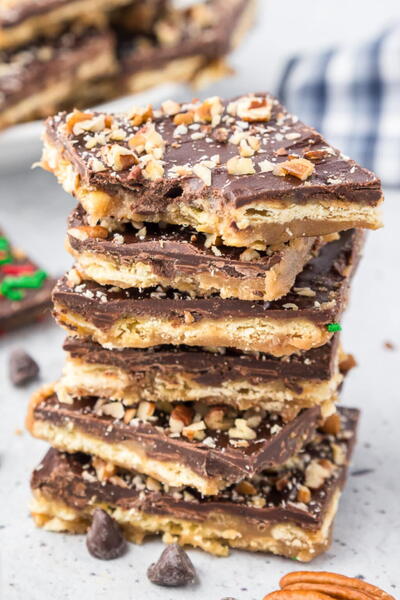 Saltine Cracker Toffee Saltine Cracker Toffee