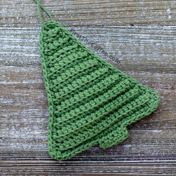 Crochet Christmas Tree Ornament Crochet Christmas Tree Ornament