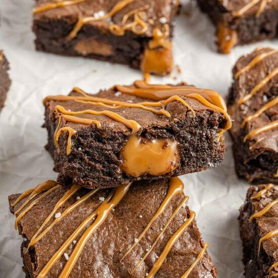Salted Caramel Brownies Salted Caramel Brownies