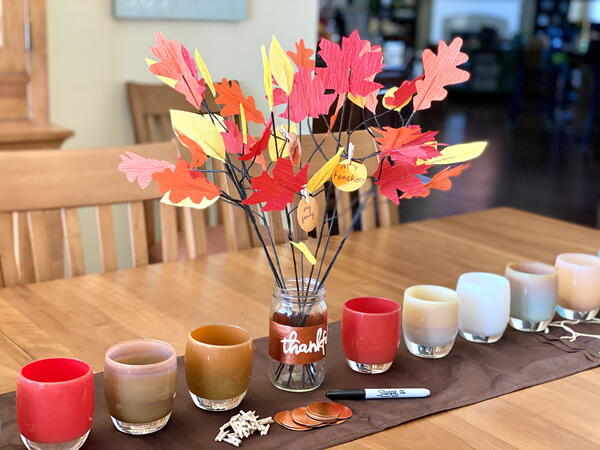 Colorful Thankful Tree Colorful Thankful Tree