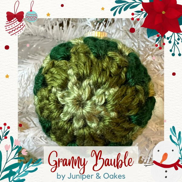 Granny Bauble Christmas Ornament