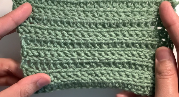 Herringbone Half Double Crochet Herringbone Half Double Crochet