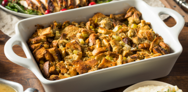 Grandma's Homemade Sausage Stuffing