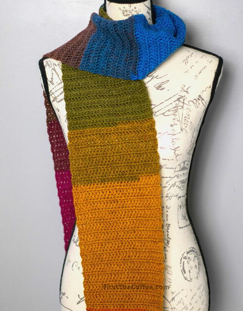 Double Crochet Scarf Pattern Double Crochet Scarf Pattern